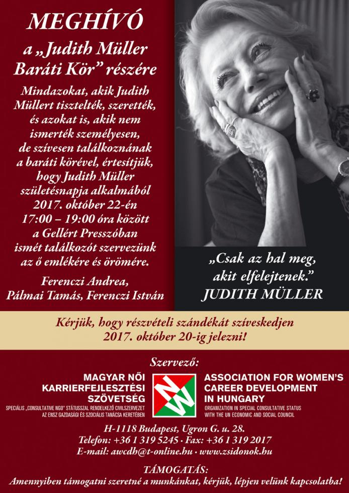 Judith Müller Baráti Kör plakát 2017 nagy.jpg