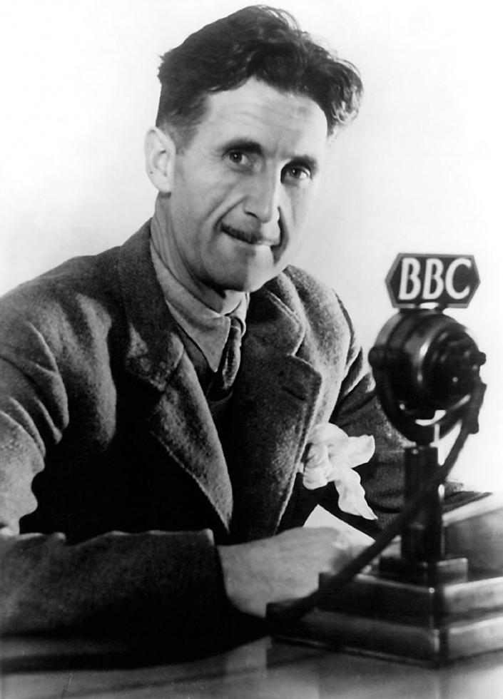 Szobrot emel George Orwellnek a BBC
